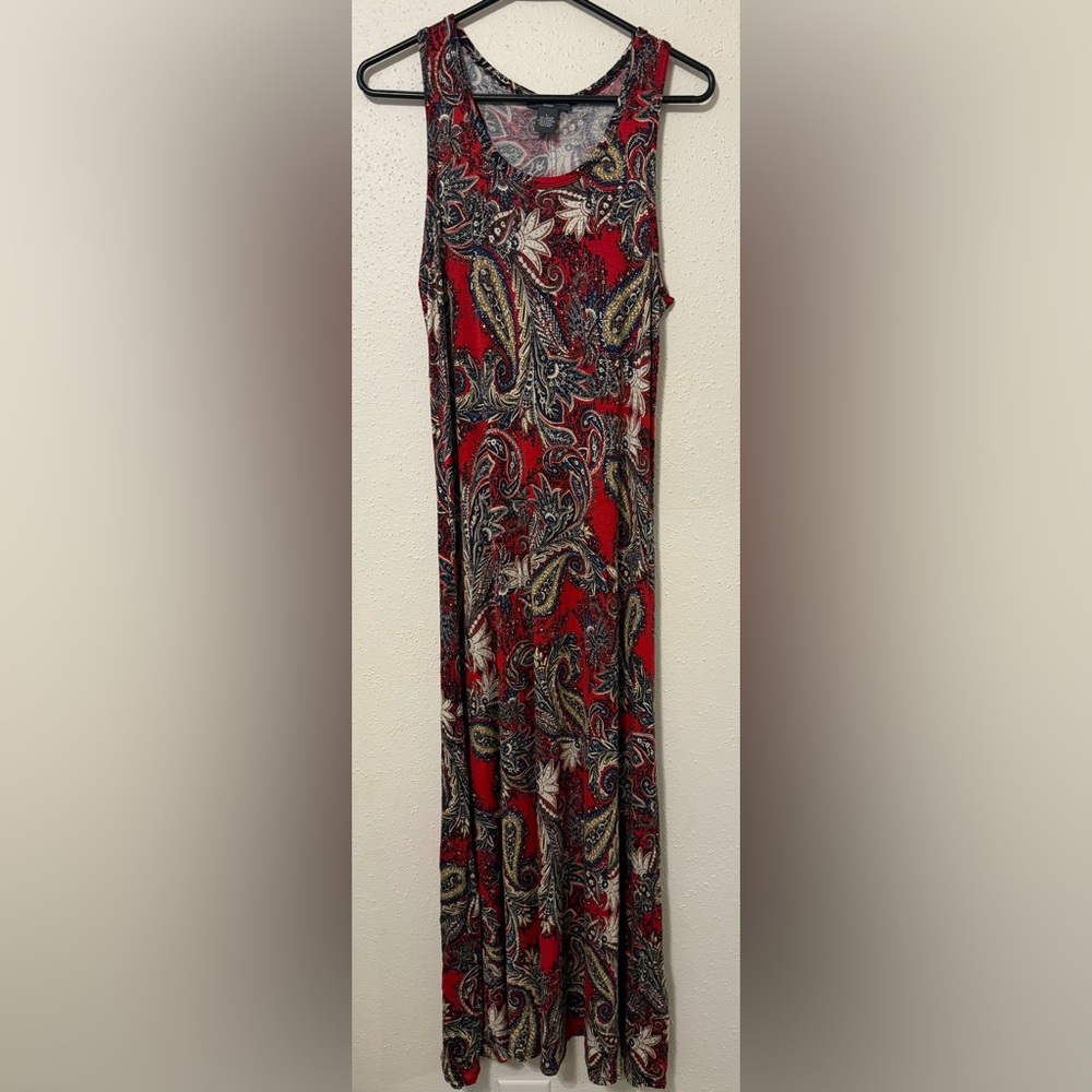 Chelsea & Theodore Maxi Dress, Size - Large